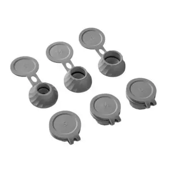 3/6pcs TPE Conditioners Bottle Lid Tpe Bottle Lid Leakproof Bottle Lid Replacement Kit for Bathroom Kitchen Seasoning Bottles