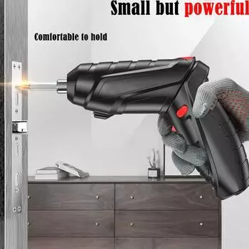 3.6v набор электроинструментов для домашнего обслуживания и ремонта 1300mAh литиевая батарея мини бытовая электрическая дрель аккумуляторная отвертка