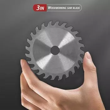 3 75 мм твердосплавные пильные диски ультратонкие отрезные диски для дерева, резины, пластика с 3/8-дюймовым 10-мм хвостовиком для угловой шлифовальной машины 75mm&10mm&1.0mm&Wood Cutting
