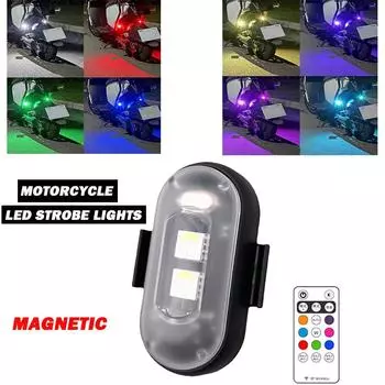 3,7 (В) Светодиодные стробоскопы для самолетов, предотвращение столкновений, красочные, прочные