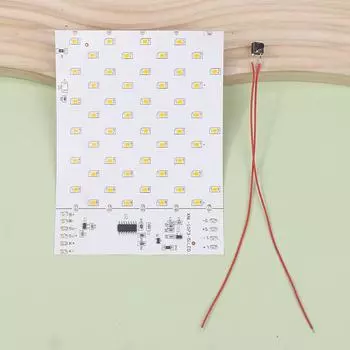 3.7V солнечное пламя светодиодная лампа Pcba имитация солнечного фонарика лампа контроллера фонарика печатная плата 51 шт. светодиод