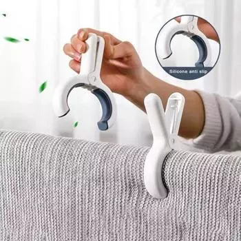 3/8/10/15 шт. зажимы для подвешивания одежды ветрозащитный нескользящий захват гладкие края большой размер прочный коготь фиксаторы для сушки полотенец утолщаются дома