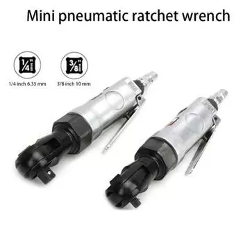 3/8 1/4 дюйма, пневматический ключ с храповым механизмом, прямой хвостовик, гаечный ключ, инструмент для ремонта
