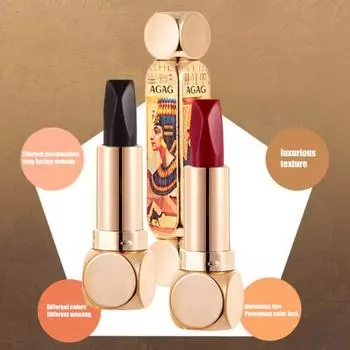 3,8 г+3,8 г Подарочная помада для губ 6 цветов в 1 Безопасная матовая увлажняющая цветная помада