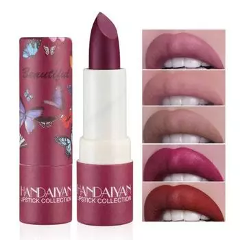 3,8 г Легкий оттенок для губ Роскошная практичная косметическая пигментная помада 8