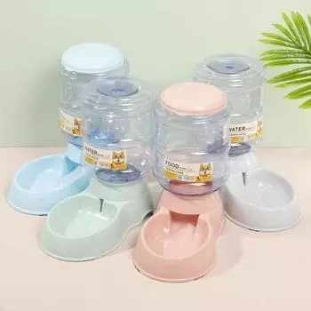 3,8 л автоматическая бутылка для воды большой емкости, поилка для корма для домашних животных, товары для домашних животных