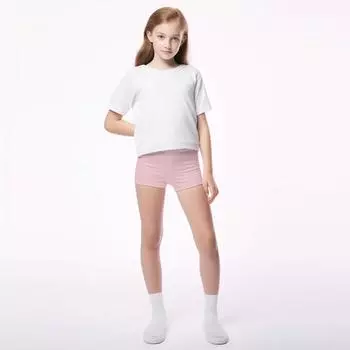 3-8 лет детские летние дышащие трусы-боксеры для девочек защитные трусы-боксеры для маленьких девочек 100cm чёрный