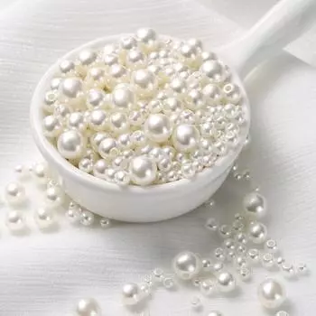 3-8 мм Смешанные Круглые Прямое Отверстие Жемчуг Хайлайт АБС Круглый Жемчуг 600-800 Штук DIY Аксессуары для Одежды Ожерелье 30g