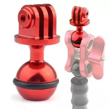 3/8 отверстие для винта кронштейн для видеосвета принадлежности шаровая головка штатива 1 дюйм адаптер шаровая головка крепление для головки штатива чёрный