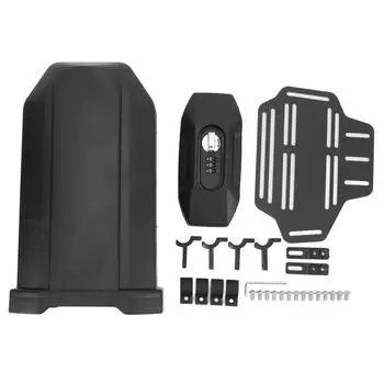 3.8L Мотоциклетный боковой ящик для инструментов с кодовым замком, монтажный кронштейн, багажник на заднее сиденье для