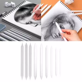 3/9 шт. Художественная бумага для смешивания Stump и Tortillion Art Blenders для студентов-художников, рисующих эскизы, художников, инструментов для эскизов A