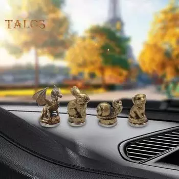 3/9 шт./набор декоративная верхняя часть с шарнирной головкой, винтажная фигурка из смолы в виде летающего дракона, животного, статуэтка с шарнирной головкой, украшение для дома A