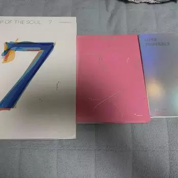 3 альбома BTS