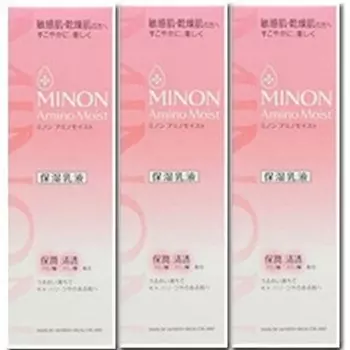 [3 bottles] Minon Amino Moist Moist Charge Milk 100g x 3 pieces (4987107616524)