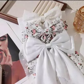 3 bow hair clips Women s summer Premium Korean Bow clip headdress Duck Bill clip hair clip hair accessories Size fits all