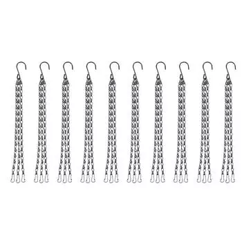 3 цепи подвесные подвески горшечные цветы корзина кормушки для растений украшения X3UC