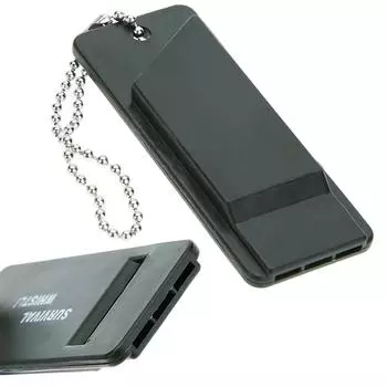 3-частотный свисток с высоким децибелом, свисток для выживания, брелок для рефери по регби, кемпинг