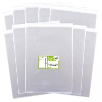 3 corners with tape that can hold B5 Transparent OPP bag 30 micron thickness [Domestic] [Size paper] (transparent envelope) [1000 sheets] (standard)