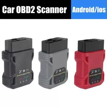 3 цвета ELM327 V1.5 Автомобильный диагностический инструмент OBD2 Сканер Bluetooth 5,0 для Android/IOS Windows Code Reader чёрный