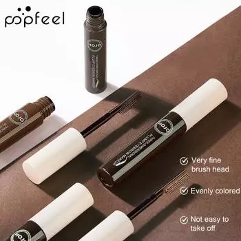 3 цвета крем-краситель, отличная стойкость, водонепроницаемость, защита от пота, бровей