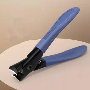 3 цвета, кусачки для ногтей с защитой от брызг, толстые жесткие кусачки для ногтей, специальные кусачки для ногтей, кусачки для одиночных ногтей, большие размеры, бытовые кусачки для ногтей 9*5.3cm красный