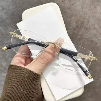 3 цвета роскошные очки для чтения для женщин и мужчин стильные очки с блокировкой синего света сверхлегкие очки для дальнего зрения пресбиопия плюс диоптрии 0 прозрачный