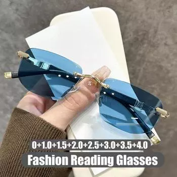3 цвета роскошные очки для чтения для женщин и мужчин стильные очки с блокировкой синего света сверхлегкие очки для дальнего зрения пресбиопия плюс диоптрии 0