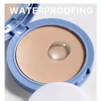 3-цветная матовая пудра для лица с контролем жирности, стойкая безупречная фиксирующая пудра, компактная рассыпчатая пудра для макияжа лица 01 разноцветный