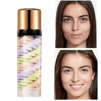 3-цветный контурный крем-праймер, корректор тона кожи, основа под макияж, осветляющий тон кожи, невидимая пора, увлажняющая кожа