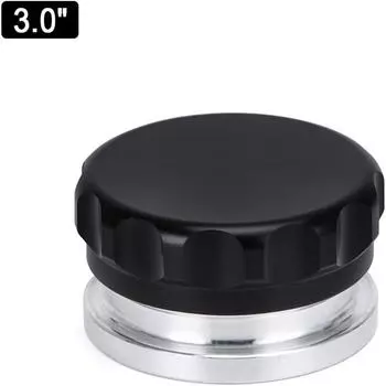 3 дюйма, 76,2 мм, приварная заливная горловина и крышка бака для масла, топлива и воды, черный алюминиевый сплав