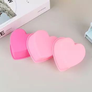 3 дюйма 8 см Сердце Мусс Шоколад Мыло Форма Украшения Торта Посуда Для Выпечки Противень