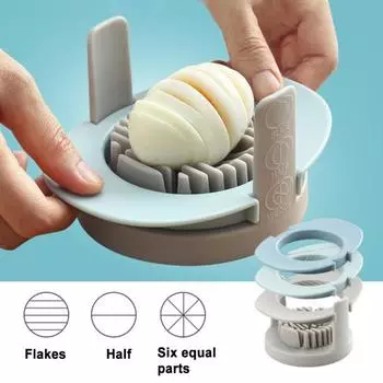 3 дюйма для резки проволоки, 1 резак для резки яиц из нержавеющей стали, сваренных вкрутую оранжевый