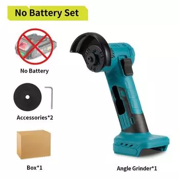3-дюймовая бесщеточная электрическая угловая шлифовальная машина, беспроводная бытовая режущая полировальная машина, портативный деревообрабатывающий электроинструмент
