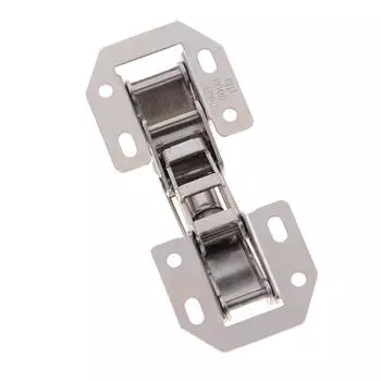 3-дюймовая петля для шкафа без сверления Пружинная петля-лягушка Полная накладка на шкаф