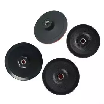 3-дюймовая пластиковая подложка с липучкой для углов Инь и Ян с резьбой М10