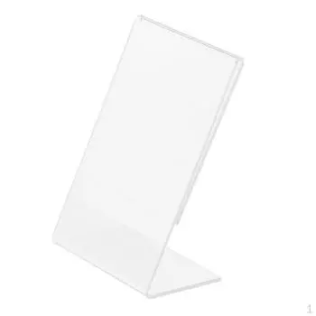 3-дюймовая прозрачная подставка для фотографий для настольного стола