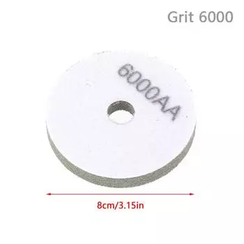 3-дюймовые губчатые алмазные полировальные диски для гранита, искусственного камня, полировки, очистки, шлифовального диска для бетона, полировщика красный