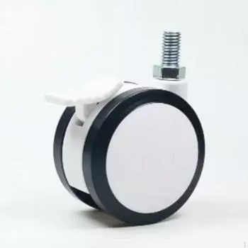 3-дюймовые поворотные ролики для мебели, роликовые колеса, пластина для with Brake