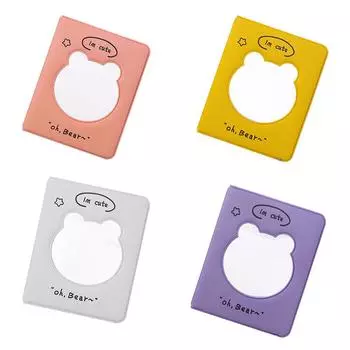 3-дюймовый держатель для фотокарточек Heart Love Hollow Фотоальбом 32 кармана Kpop Card Book фиолетовый