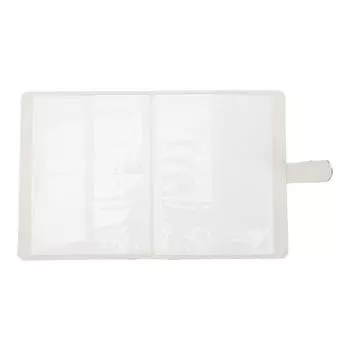 3-дюймовый фотоальбом 4x32 128 карманов из искусственной кожи ПВХ мини-альбом для фотографий с замком-пряжкой