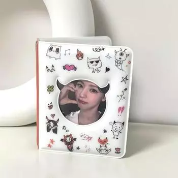3-дюймовый фотоальбом для фотографий K-pop айдолов, фотоальбом для фанатов айдолов, мини-альбом для фотокарточек, книга для коллекционирования и хранения фотографий айдолов, подарок