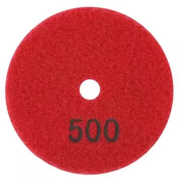 3-дюймовый круглый алмазный полировальный круг для гранита, мрамора, шлифовальный диск, инструмент для влажной полировки (500#)