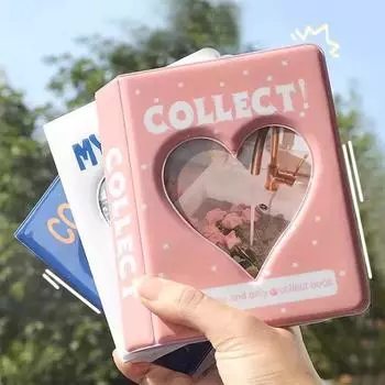3-дюймовый переплет для фотокарточек Kpop, карты-идолы, сбор книг, переплет для фотокарточек, машина для переплета книг, фотоальбомы Kpop, вещи Kpop