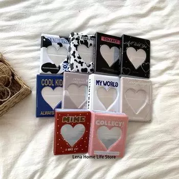 3-дюймовый переплет для фотокарточек Kpop, карты-идолы, сбор книг, переплет для фотокарточек, машина для переплета книг, фотоальбомы Kpop, вещи Kpop