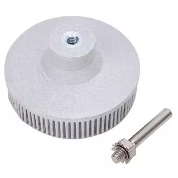 3-дюймовый щеточный диск наждачный резиновый абразивный диск для зачистки полировки шлифовки белый