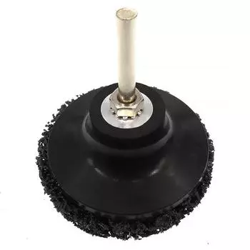 3-дюймовый шлифовальный диск для удаления ржавчины и краски, абразивный круг для удаления окислов клея, вращающийся шлифовальный инструмент