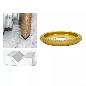 3-дюймовый шлифовальный круг с V-образной канавкой для угловых шлифовальных машин по бетону 10mm