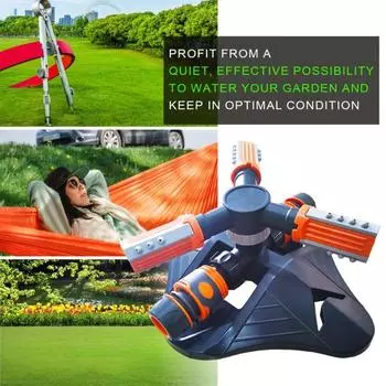 ?-3-дюймовый вращающийся спринклер для воды, ирригационные системы, регулируемые насадки, спринклер для травы для домашнего сада 1pc