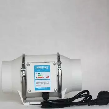 3-дюймовый вытяжной вентилятор с низким уровнем шума, встроенный воздуховод для гидропонного воздуходува, вытяжной вентилятор для домашней ванной комнаты, вентиляционное отверстие для теплицы EU