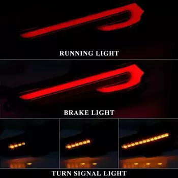 3 функции заднего бампера отражатель света для Toyota Yaris 2017 2018 2019 Vios Brake Warning Динамические поворотники лампы автомобильный противотуманный фонарь